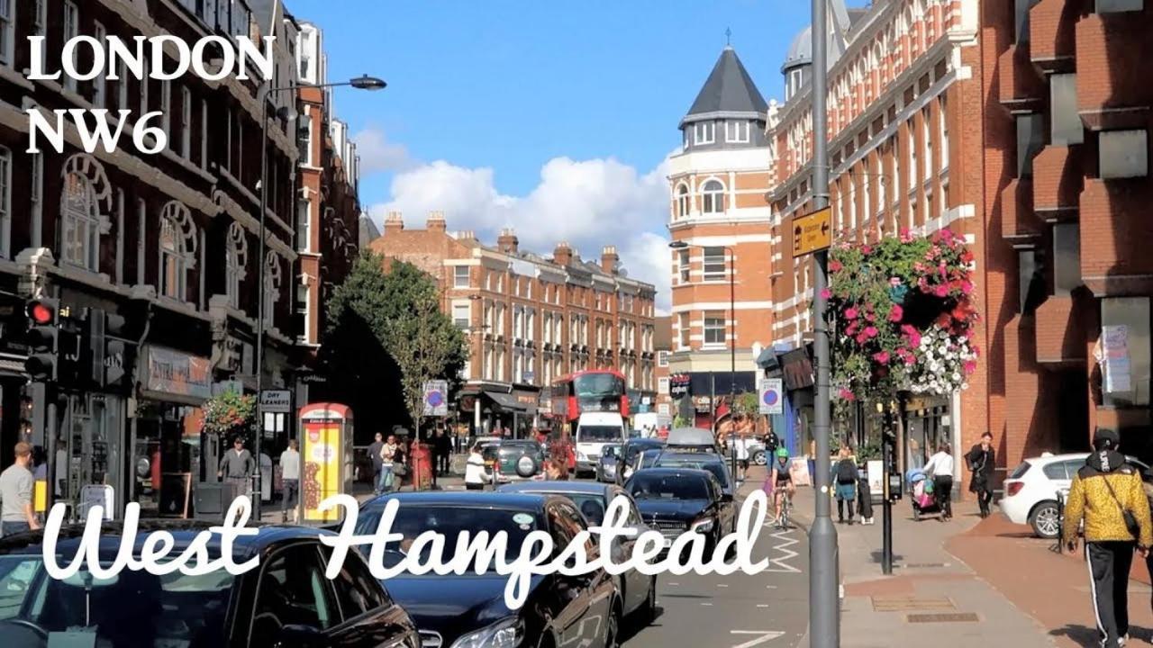 Stunning 3 Bed Duplex Apartment In The Heart Of West Hampstead London Bagian luar foto